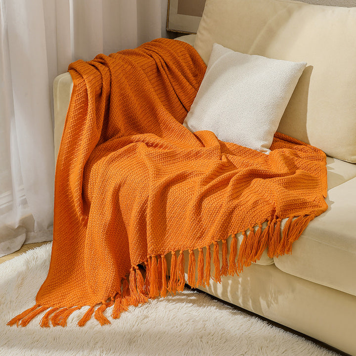 Premium Textured Throw Blanket