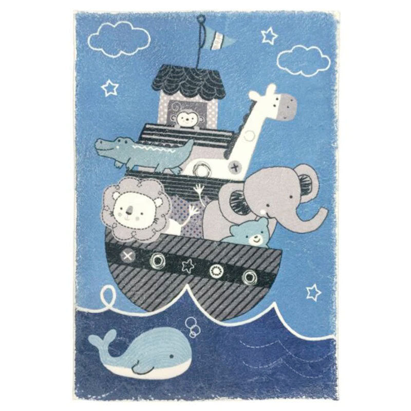 Cute Bunny-Themed Decorative Area Rug for Home