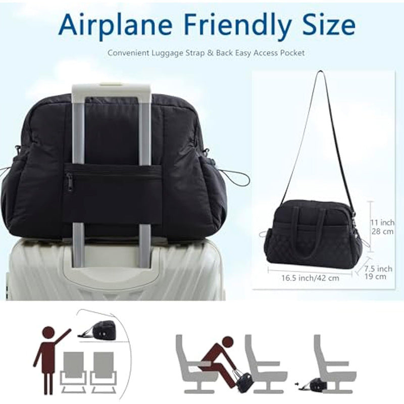 Stylish travel bag with practical compartments Kalsten