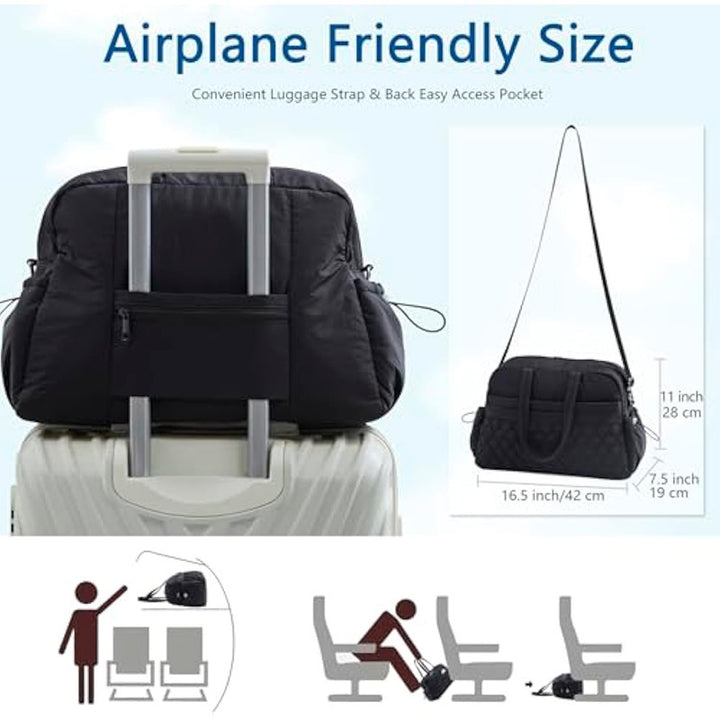 Stylish travel bag with practical compartments Kalsten