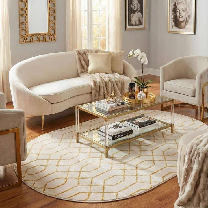 Geometric Patterned Area Rug
