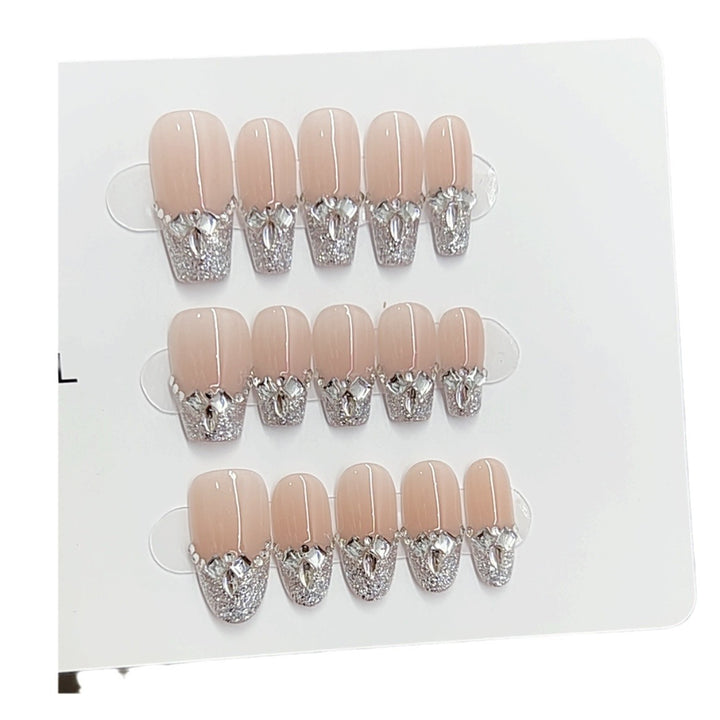 Elaborate Press-On Nail Set Kalsten