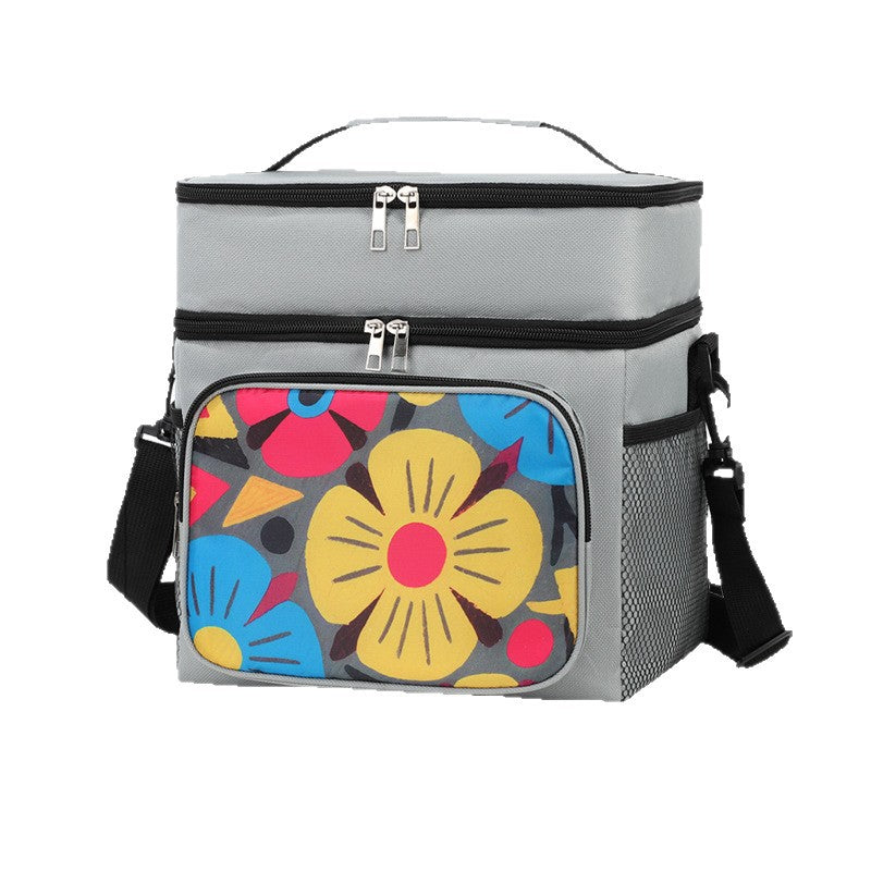 Insulated Floral Lunch Cooler Bag Kalsten