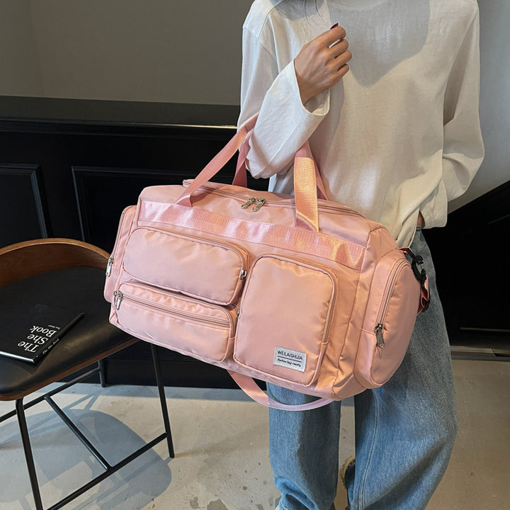 Multifunctional Travel Bag with Slanted Compartments Kalsten