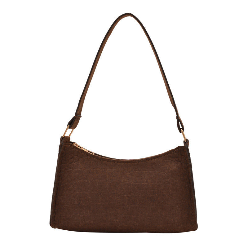 WoCrocodile Textured Mini Shoulder Handbag Kalsten