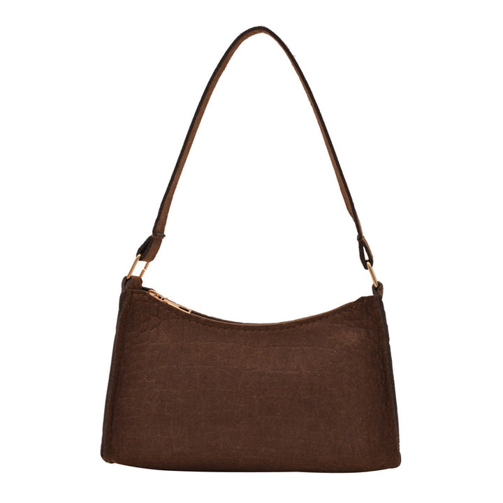 WoCrocodile Textured Mini Shoulder Handbag Kalsten