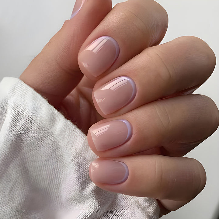 Artificial Nails in Soft Nude Look Kalsten