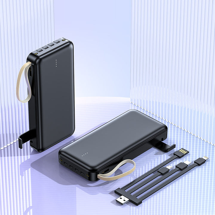 multifunctional power bank with integrated cable Kalsten