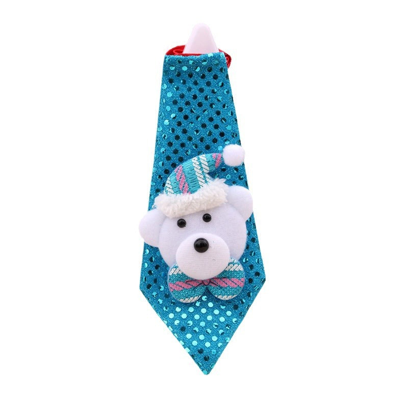 LED Illuminated Santa Tie Decoration Kalsten