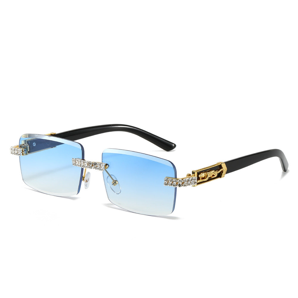 Decorative Square Frame Fashion Sunglasses Kalsten
