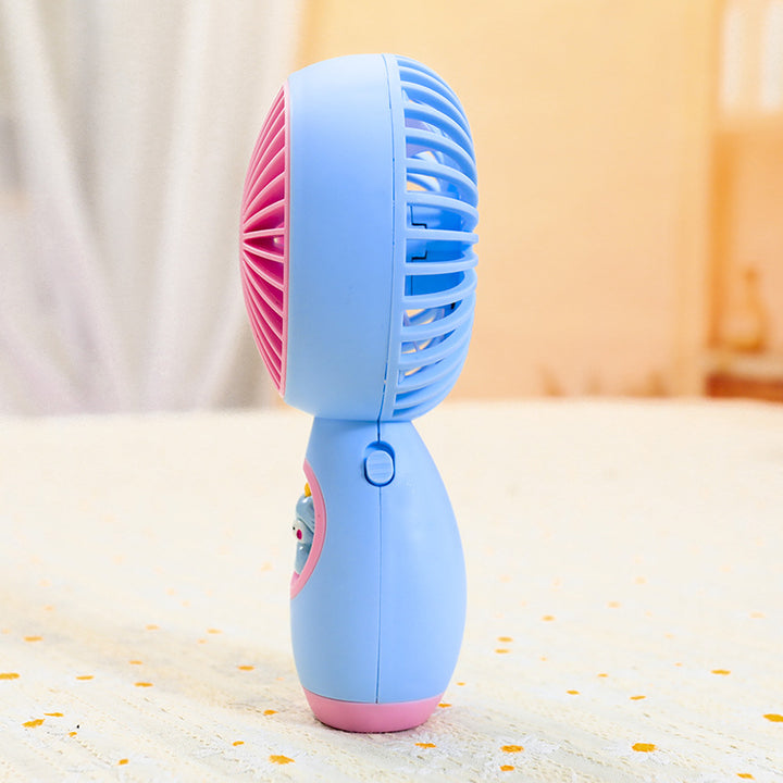 Ladies Portable Hand Fan with Creative Animal Design Kalsten