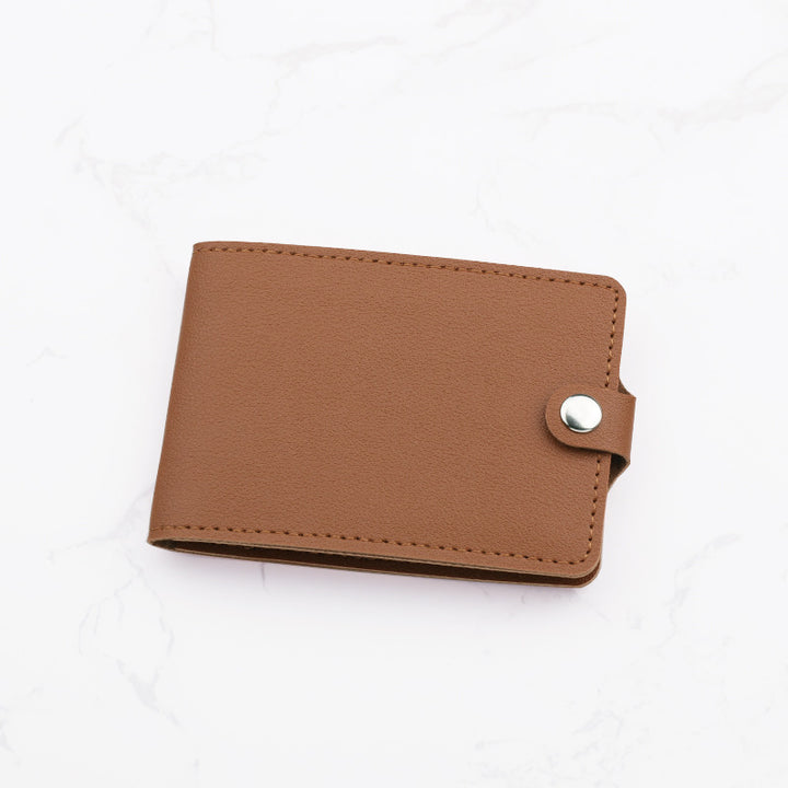 Compact Leather Card Wallet