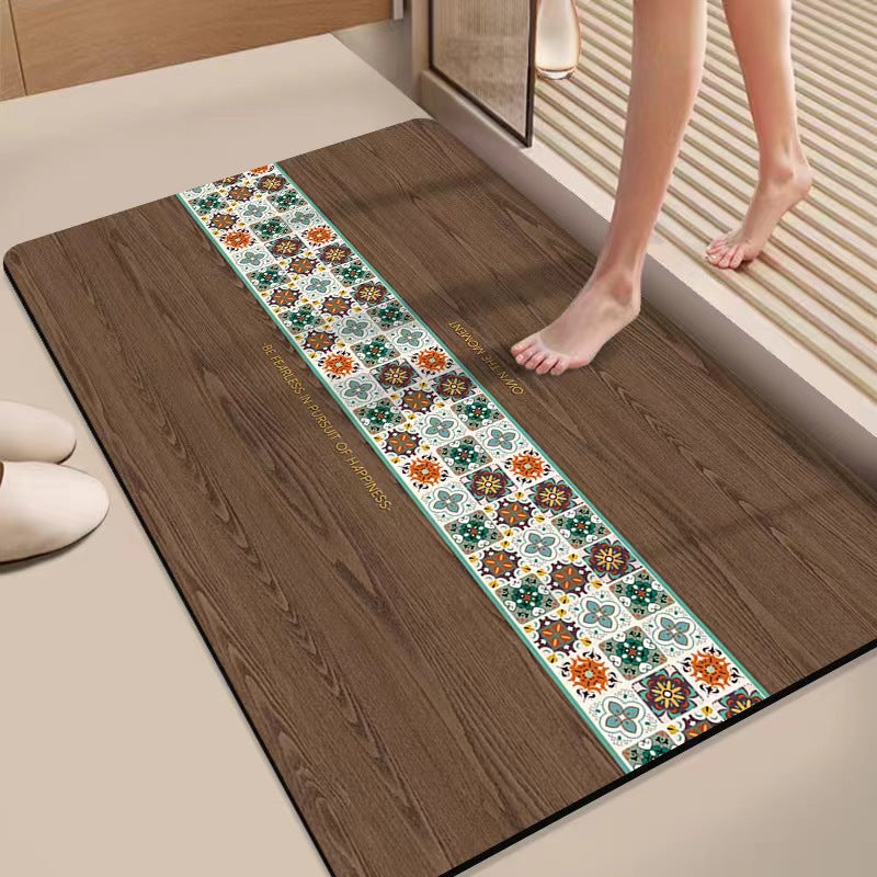 Decorative Memory Foam Bath Mat Kalsten