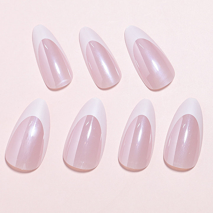 DIY Natural Glossy Press-On Nail Set Kalsten