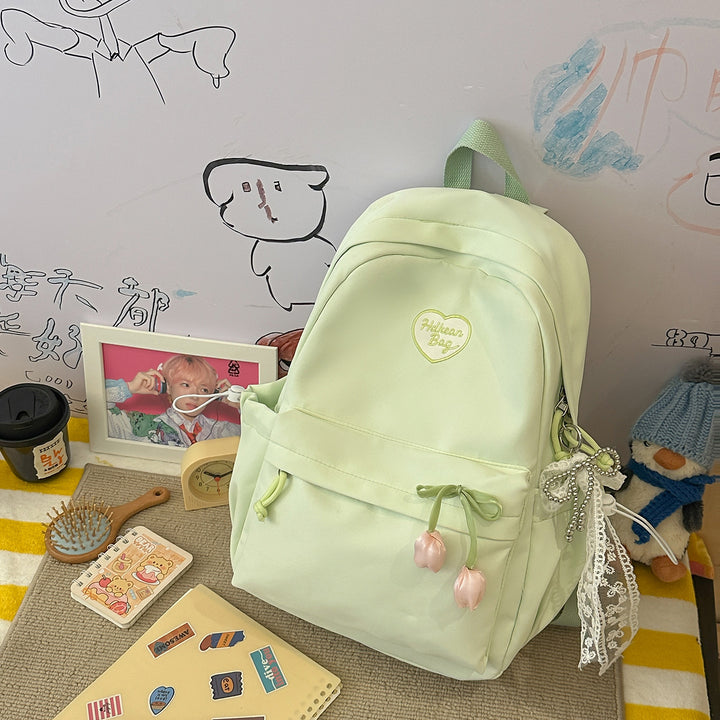 Floral-Embellished Casual Backpack Kalsten