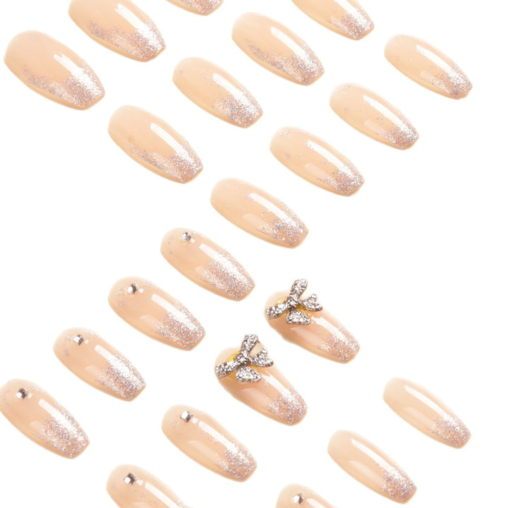 Sparkling Glitter Press-On Nail Tips Kalsten