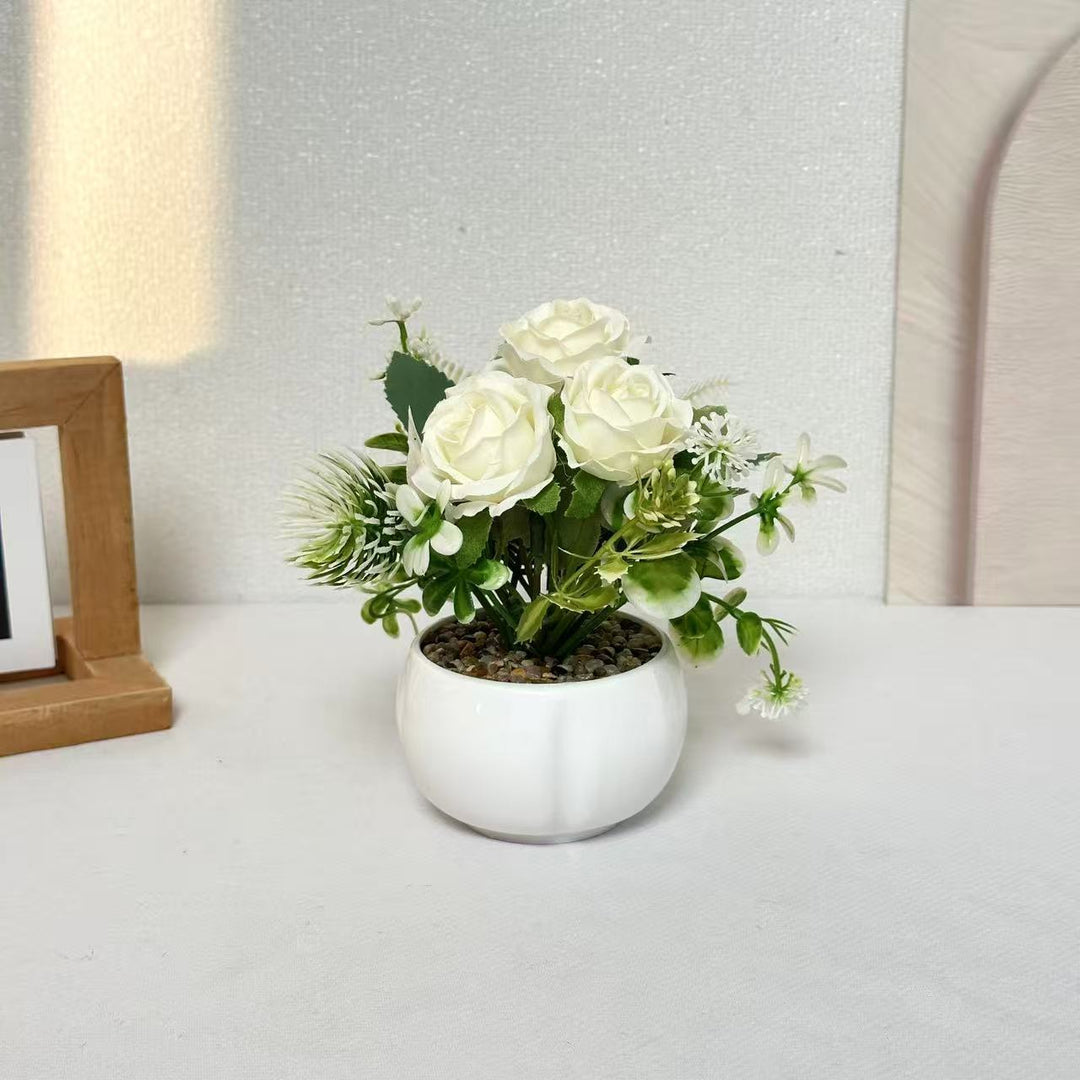 Decorative Miniature Floral Arrangement