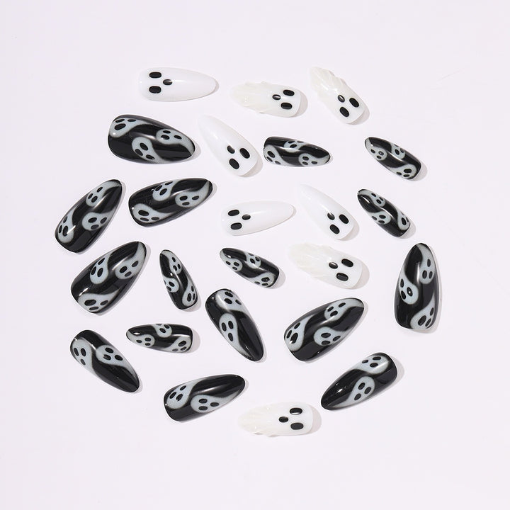 Creative Nail Art Set with Ghost Motifs Kalsten