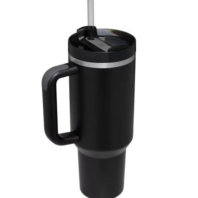 Ladies Insulated Mug with Handle and Practical Straw Kalsten