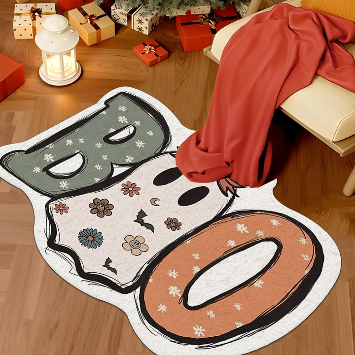 Artistic Skull-Themed Area Rug Kalsten