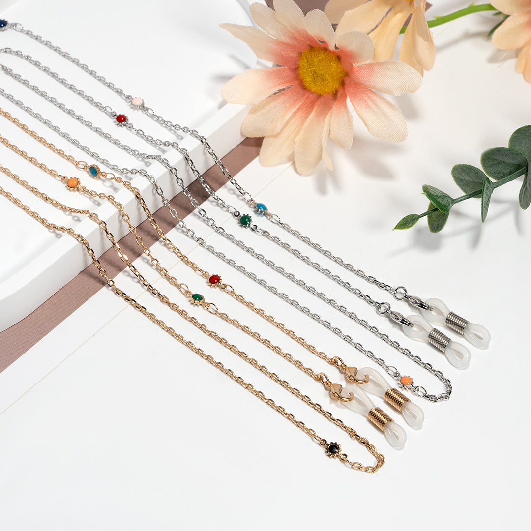 Decorative Gemstone Eyewear Chain Kalsten
