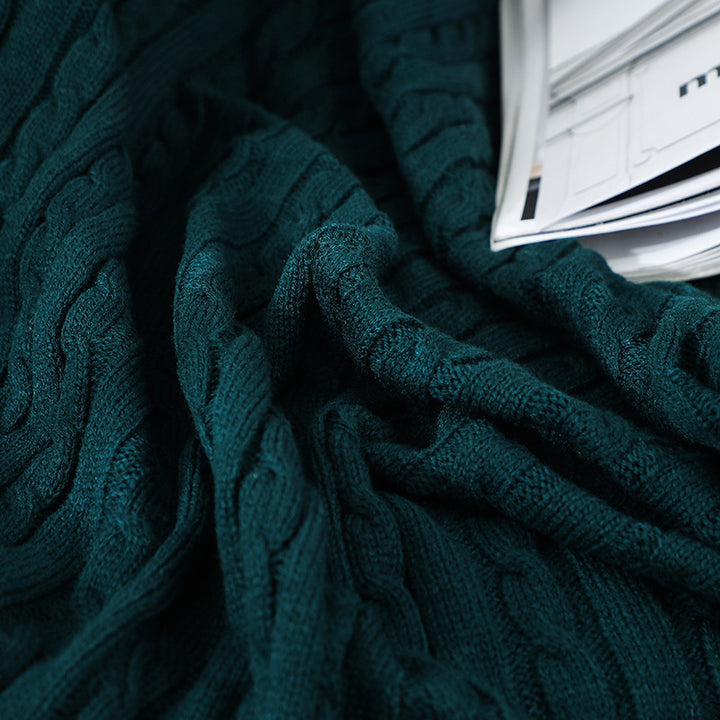 Home Cozy Knitted Throw