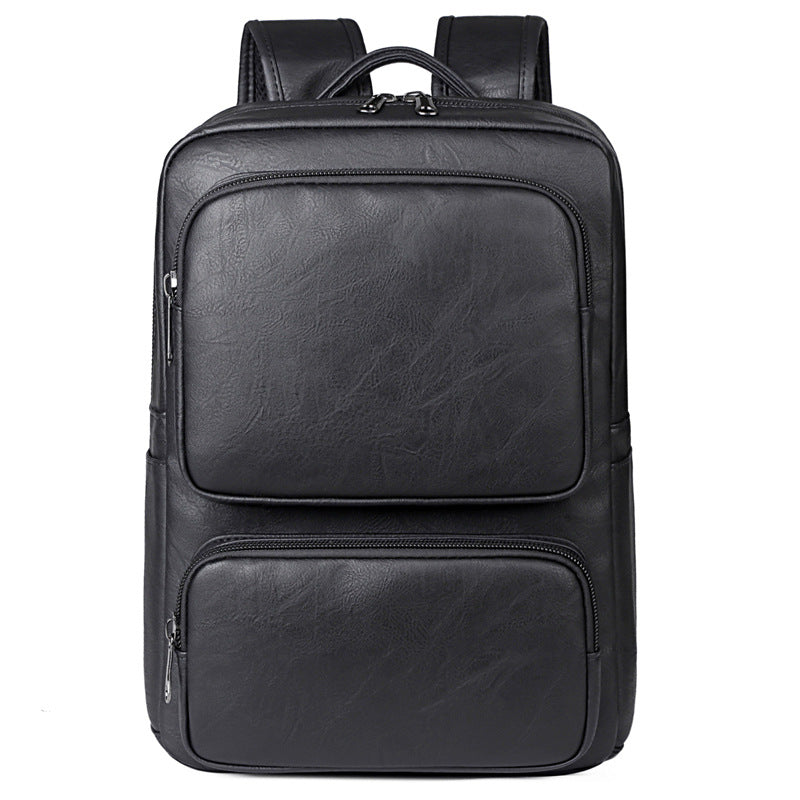 Premium Leather Business Laptop Backpack Kalsten