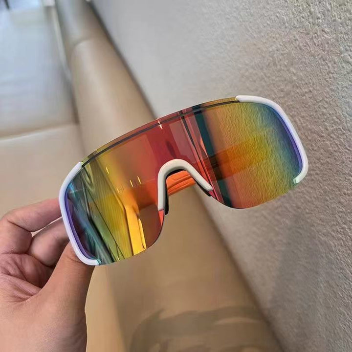 Sporty Wrap-Around Sunglasses Kalsten