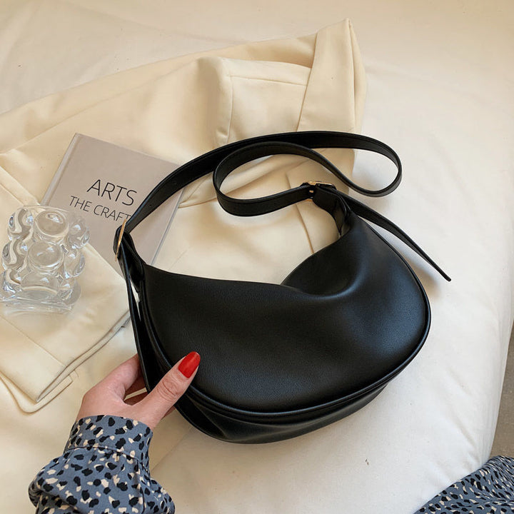 Minimalist Structured Shoulder Bag Kalsten