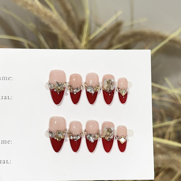 Designer Stiletto Press-On Nail Set