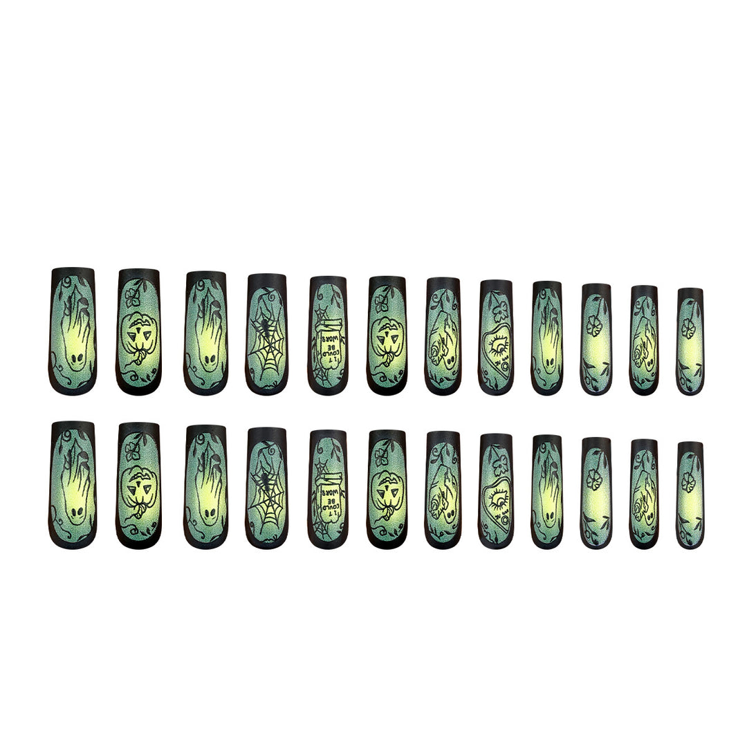 Artful Halloween Nail Art Kalsten