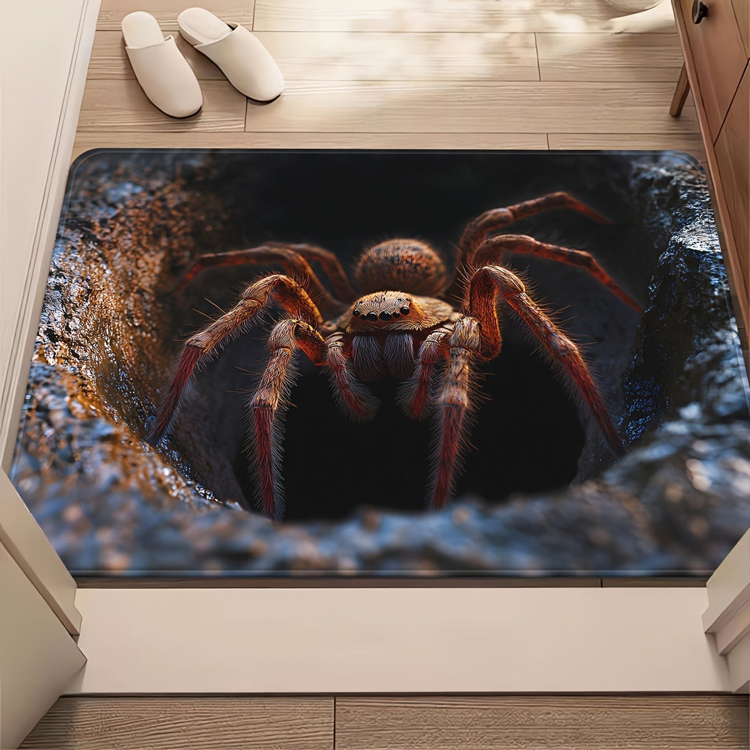 Spider-Themed Floor Mat