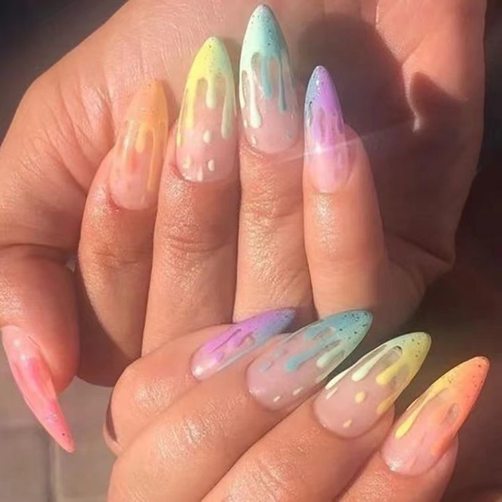 Artificial nail tips in drop design Kalsten