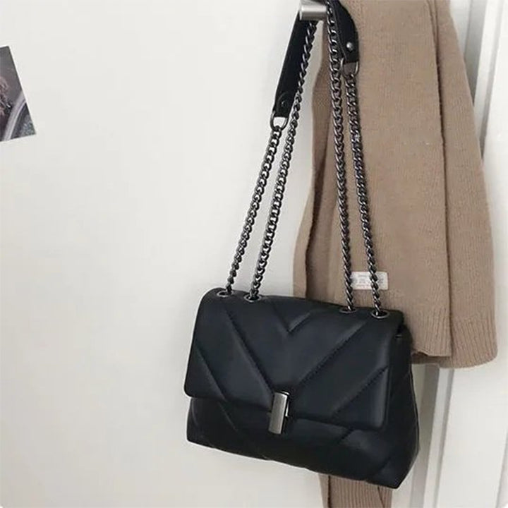 Elegant Quilted Shoulder Handbag Kalsten