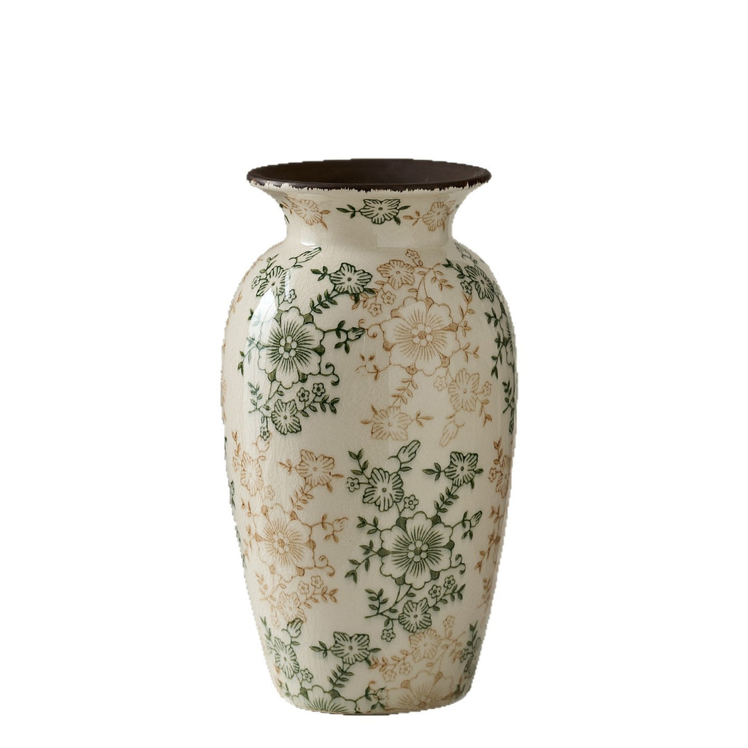 Decorative porcelain vase with floral design Kalsten