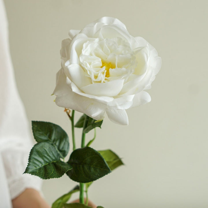 Realistic Decorative Rose Stem