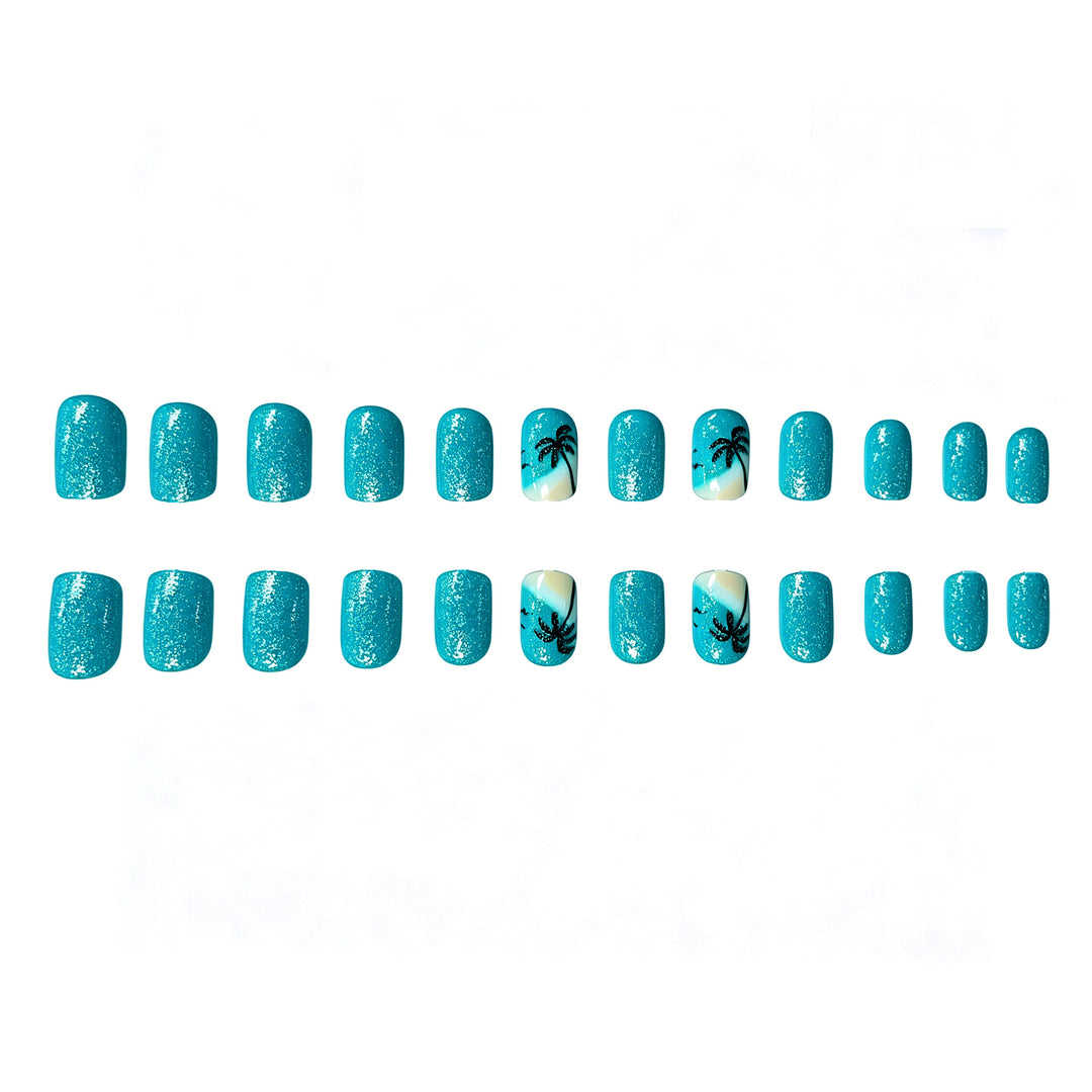 Caribbean-Inspired Nail Art Kalsten