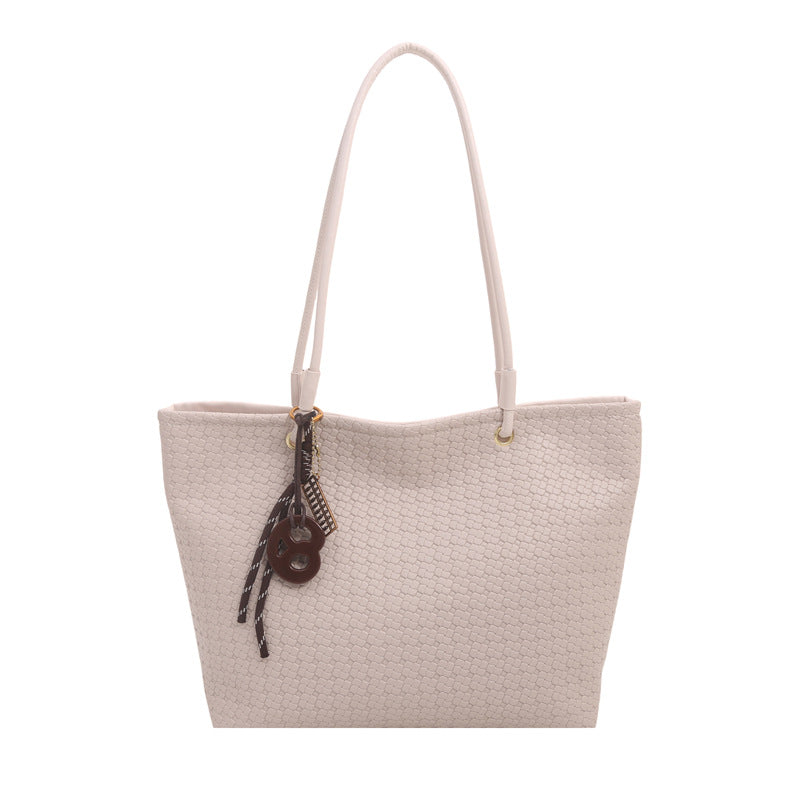 Woven Textured Tote Bag