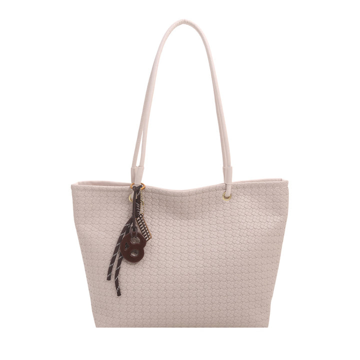 Woven Textured Tote Bag