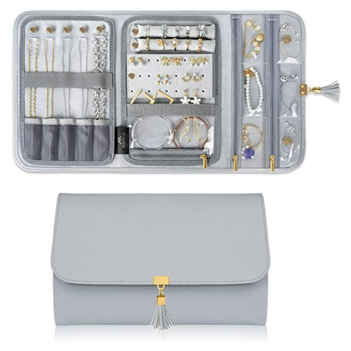 Elegant jewelry organizer with versatile compartments Kalsten