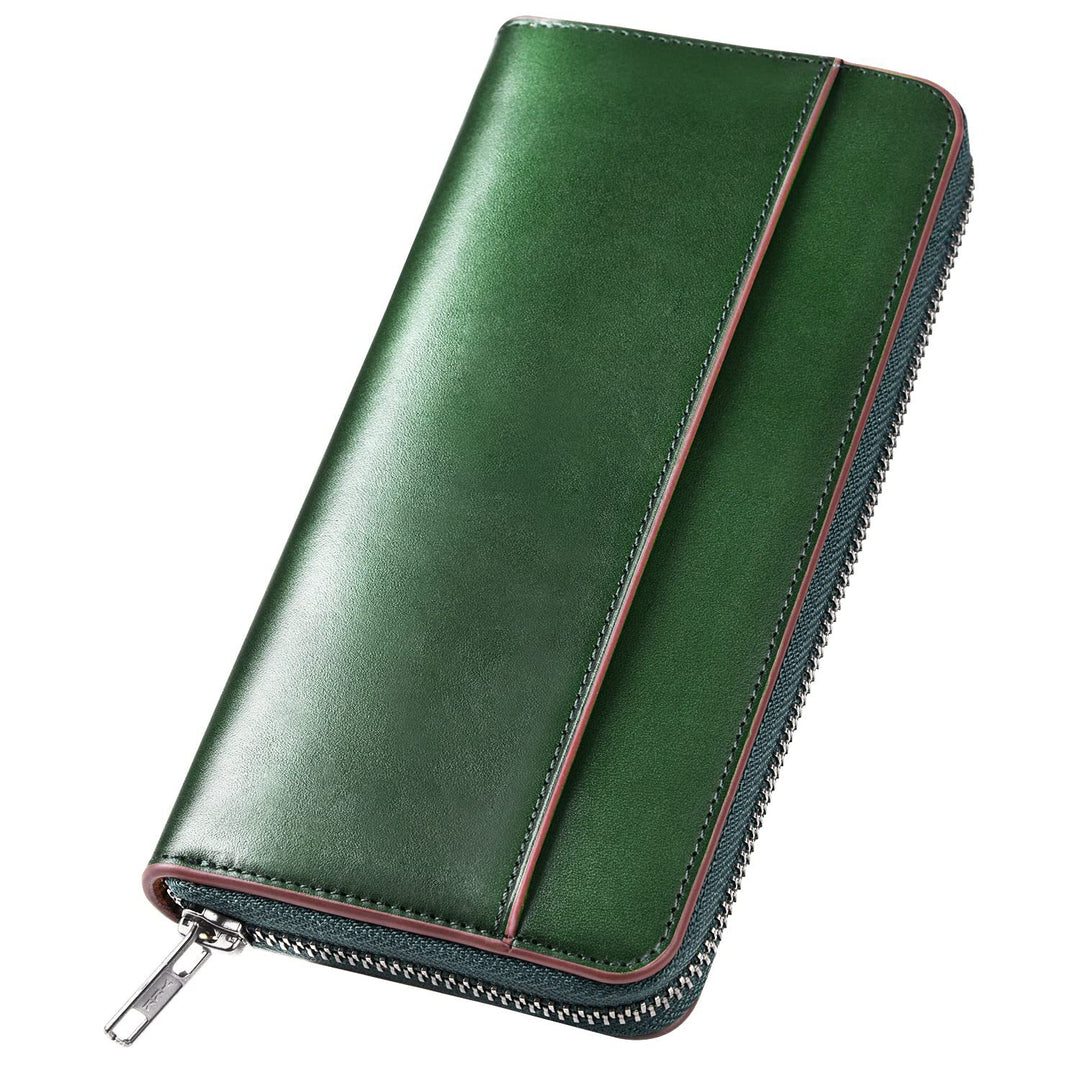 Zip-Around Leather Wallet Kalsten