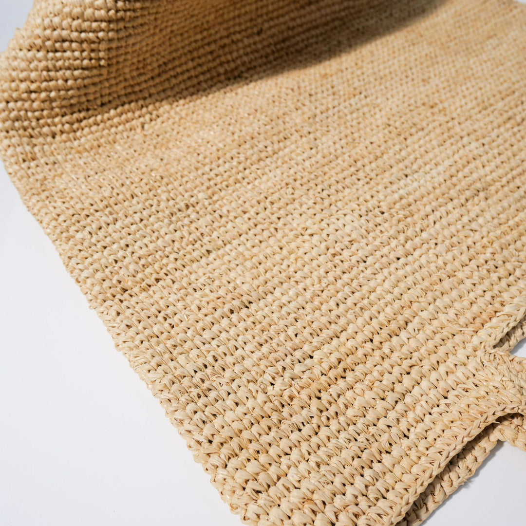 Handcrafted Beach Bag Made of Natural Material Kalsten