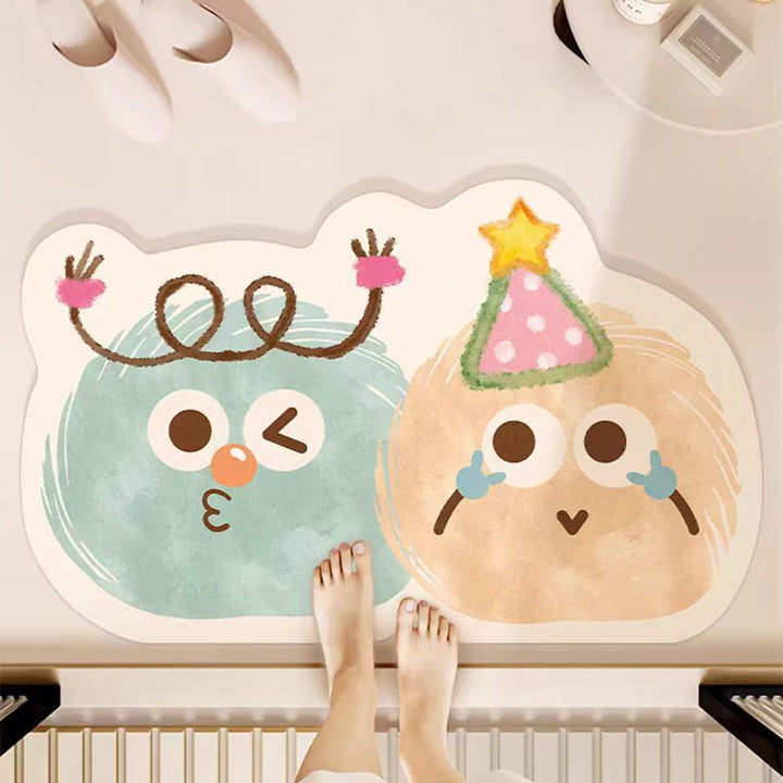 Fun Character Bath Mat Kalsten