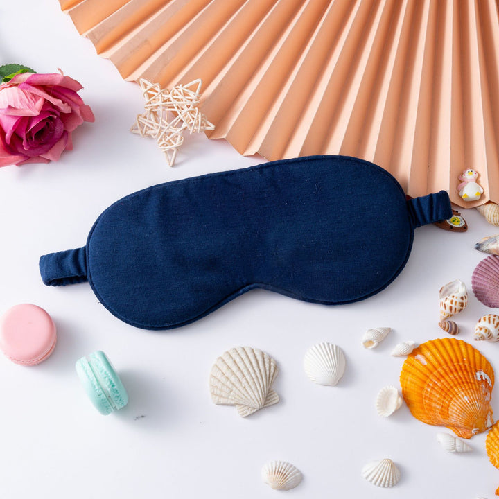 Women's lightweight cotton sleep mask with ergonomic padding and elastic comfort band Kalsten