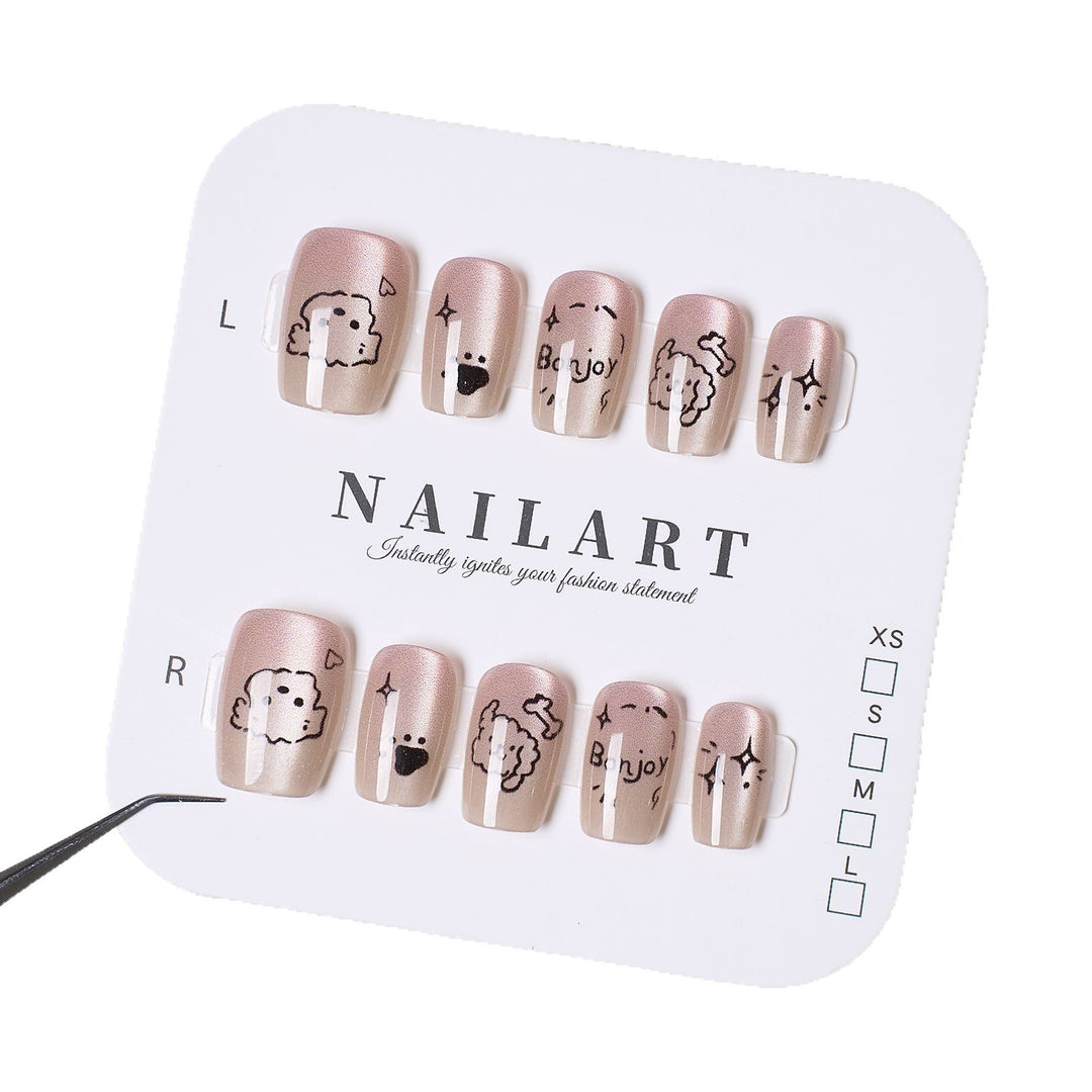 Whimsical Cartoon-Themed Press-On Nails Kalsten