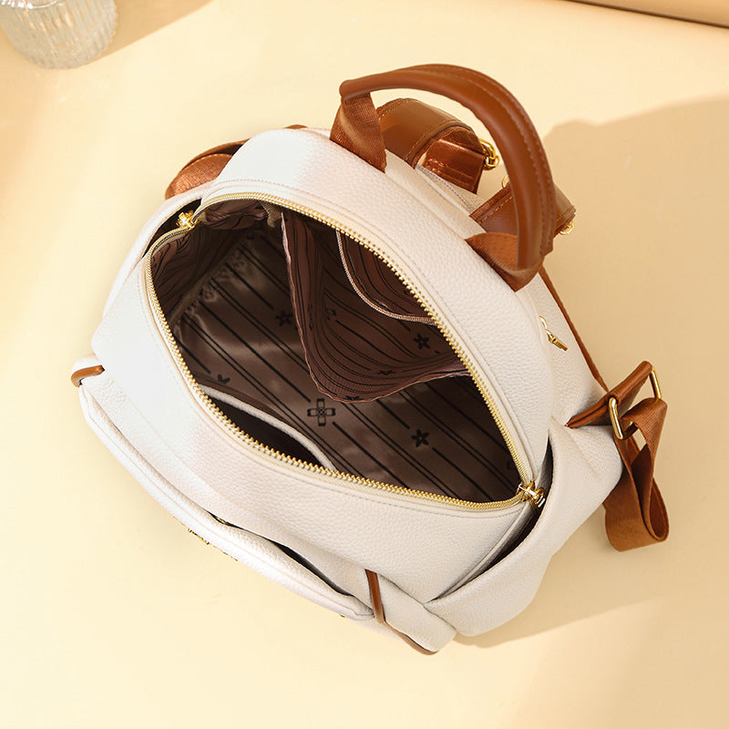 Chic Textured Mini Backpack Kalsten