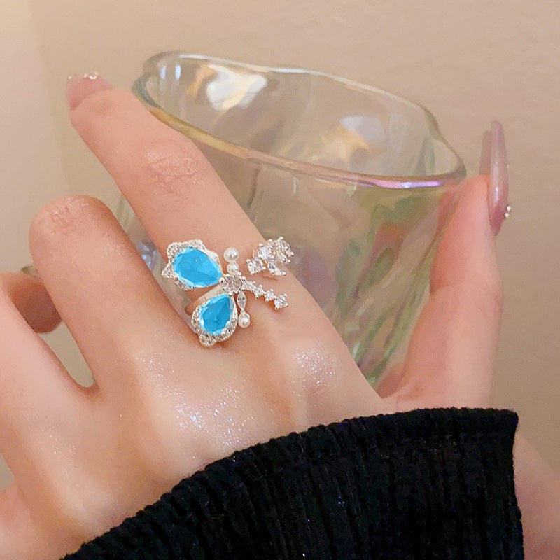 Heart-Shaped Gemstone Ring Kalsten