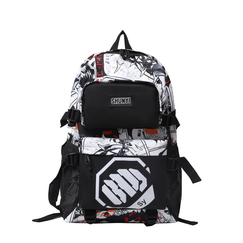 Graphic Print Backpack