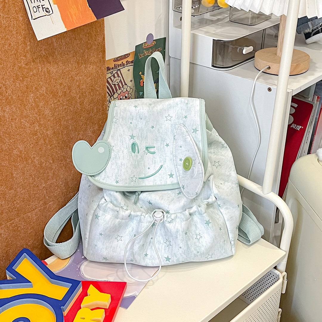 Playful Animal Face Backpack