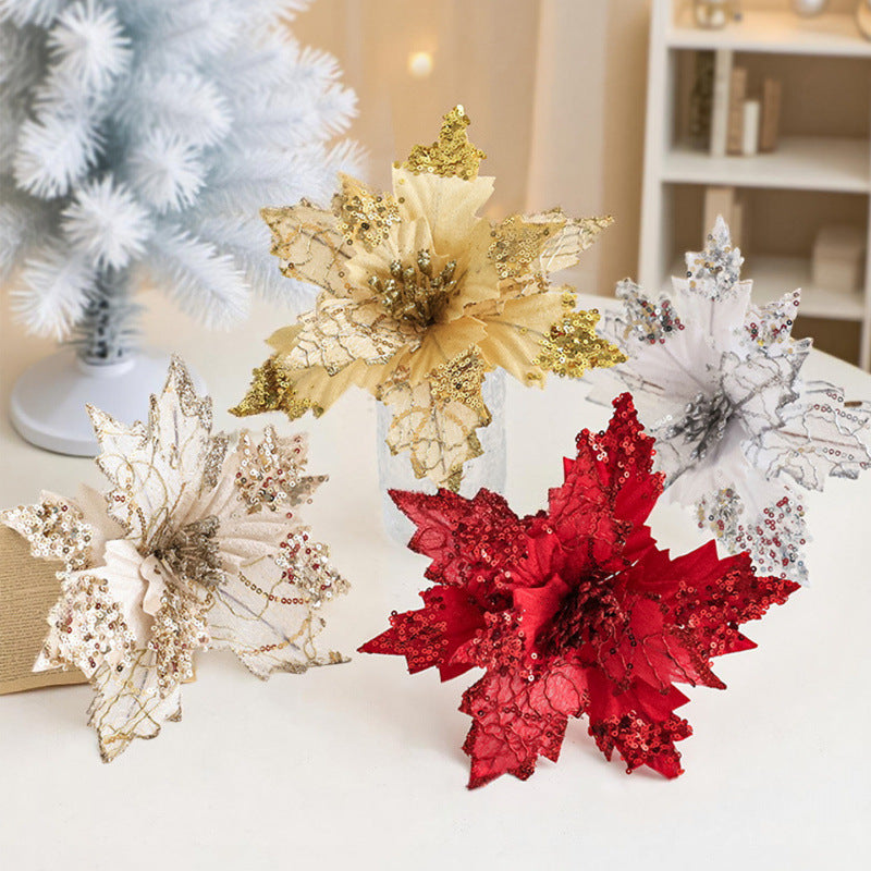 Glamorous Christmas Blossom Decoration Kalsten